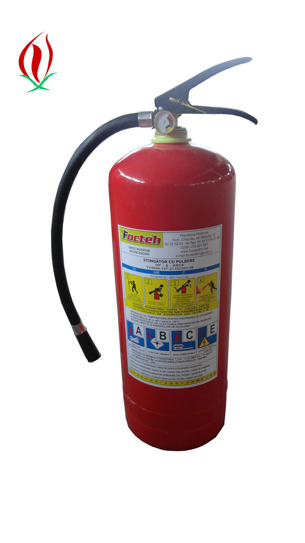 6kg DCP fire extinguisher