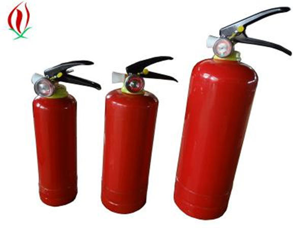 small dry powder fire extinguisher